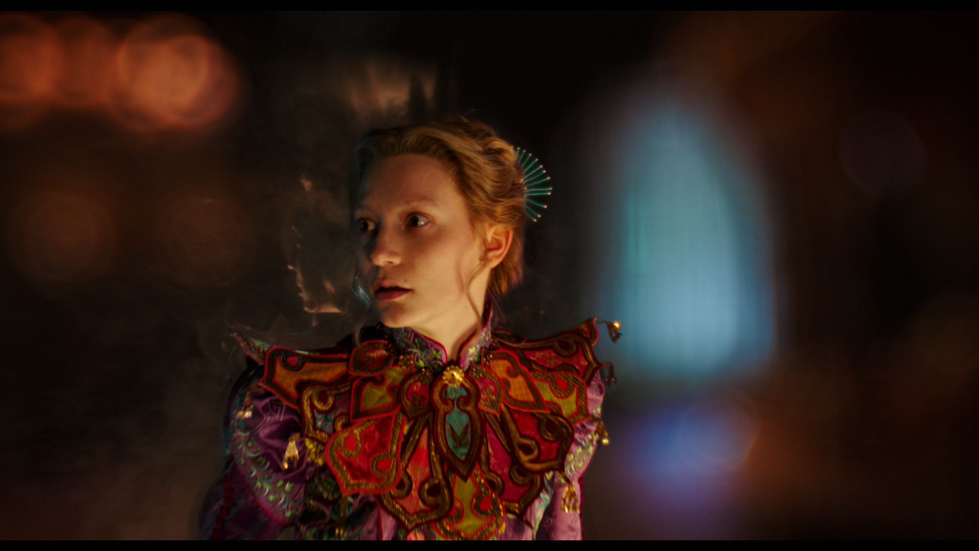 Alice (Mia Wasikowska) returns to the whimsical world of Underland in Disney's ALICE THROUGH THE LOOKING GLASS, an all-new adventure featuring the unforgettable characters from Lewis Carroll's beloved stories.