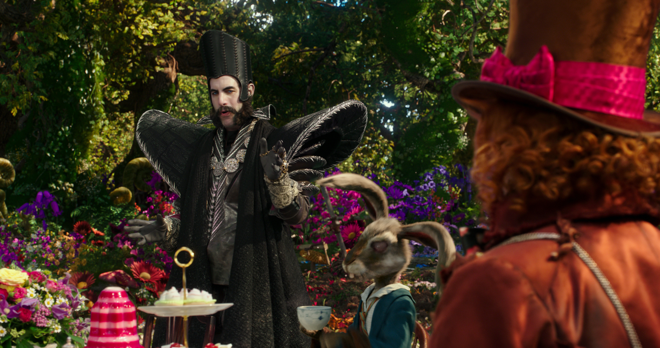 Sacha Baron Cohen is Time in Disney's ALICE THROUGH THE LOOKING GLASS, an all new adventure featuring the unforgettable characters from Lewis Carroll's beloved stories.
