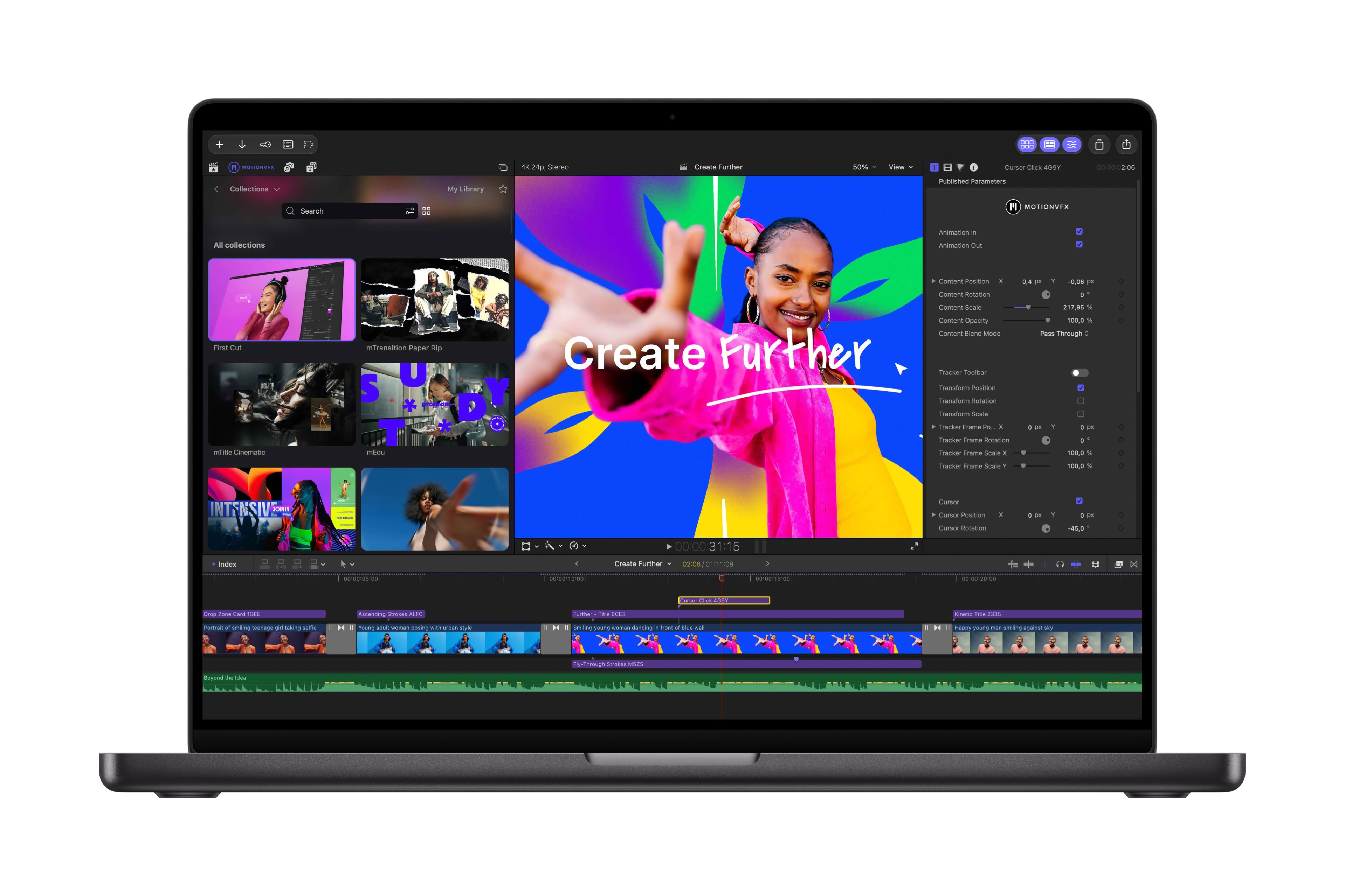 MotionVFX coming to Apple Creator Studio in November 4