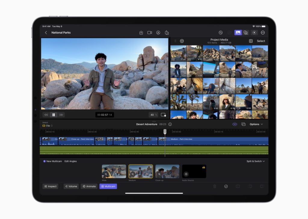 Final Cut Pro for the iPad 7