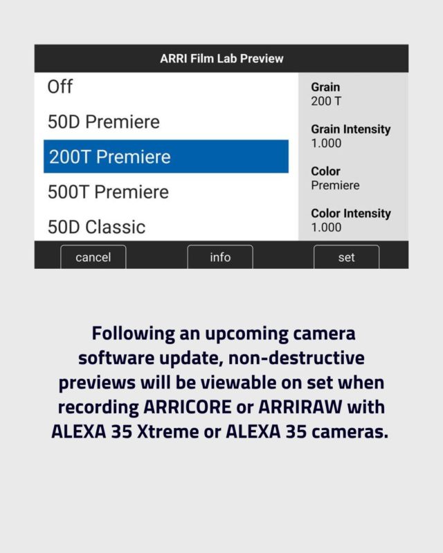 ARRI Launches ARRI Film Lab OpenFX Plugin Emulating Analog Film 9 ARRI