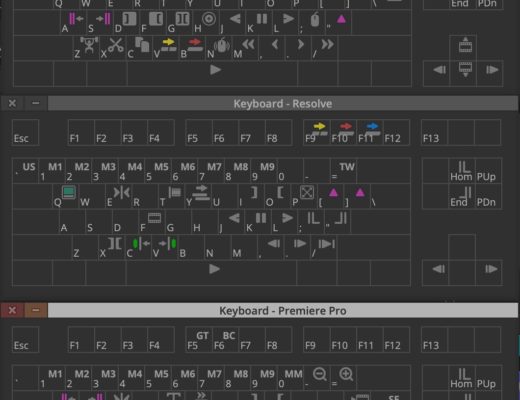 Avid Media Composer updated to 2022.7, now with competing keyboard layouts 60