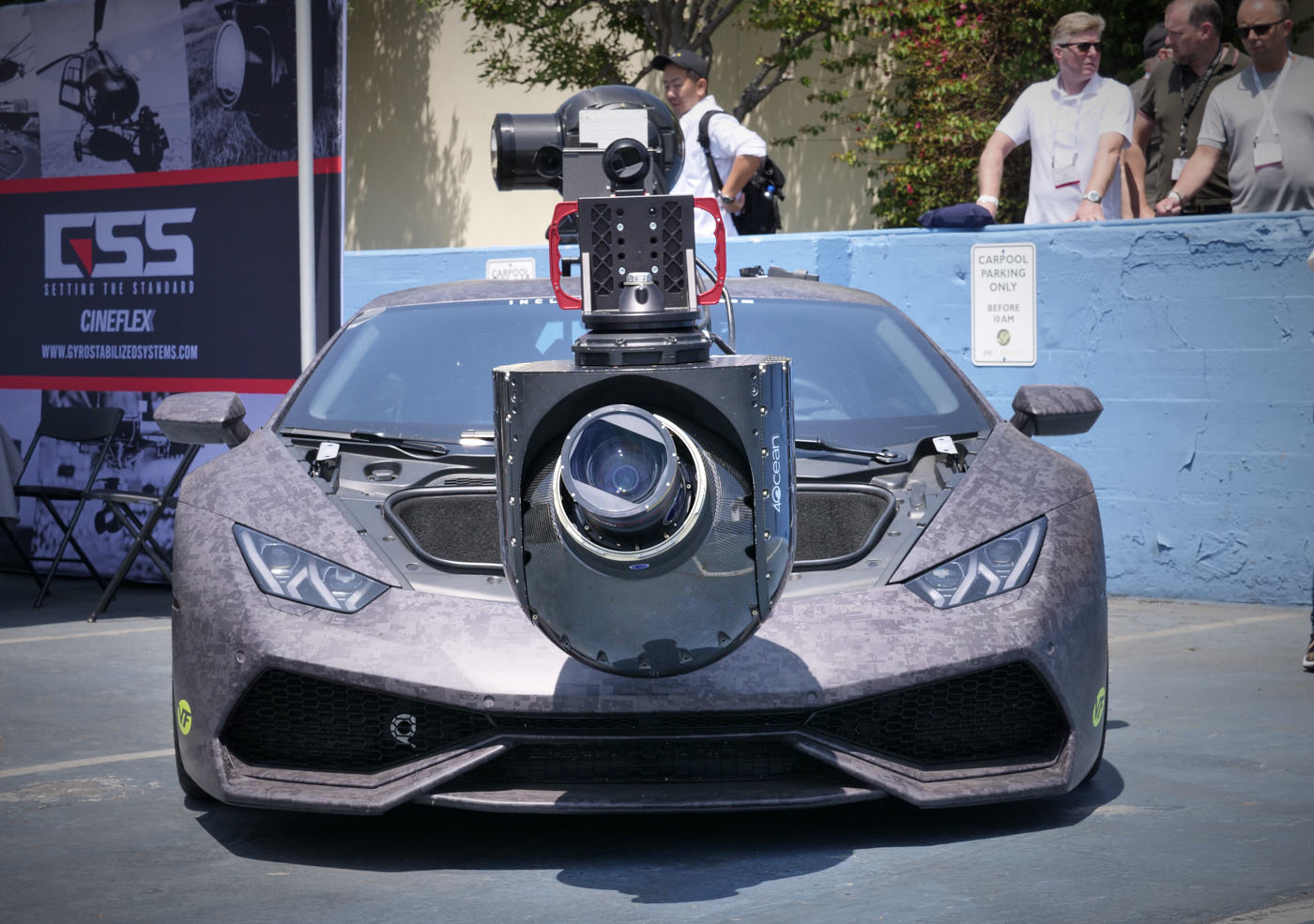Lamborghini camera car