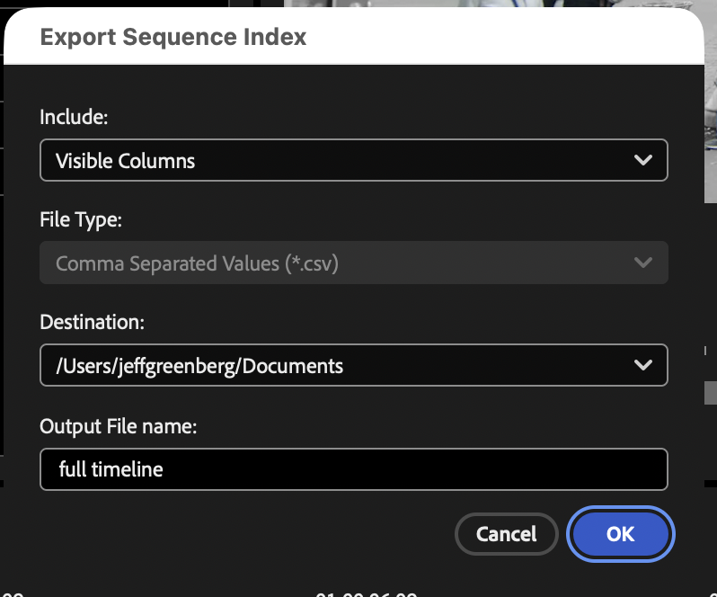 Tool Tip Tuesday for Adobe Premiere Pro: The Sequence Index 20 Tool Tip Tuesday for Adobe Premiere Pro: The Sequence Index 20