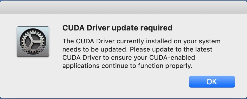 Officially official: NVIDIA drops CUDA support for macOS 13