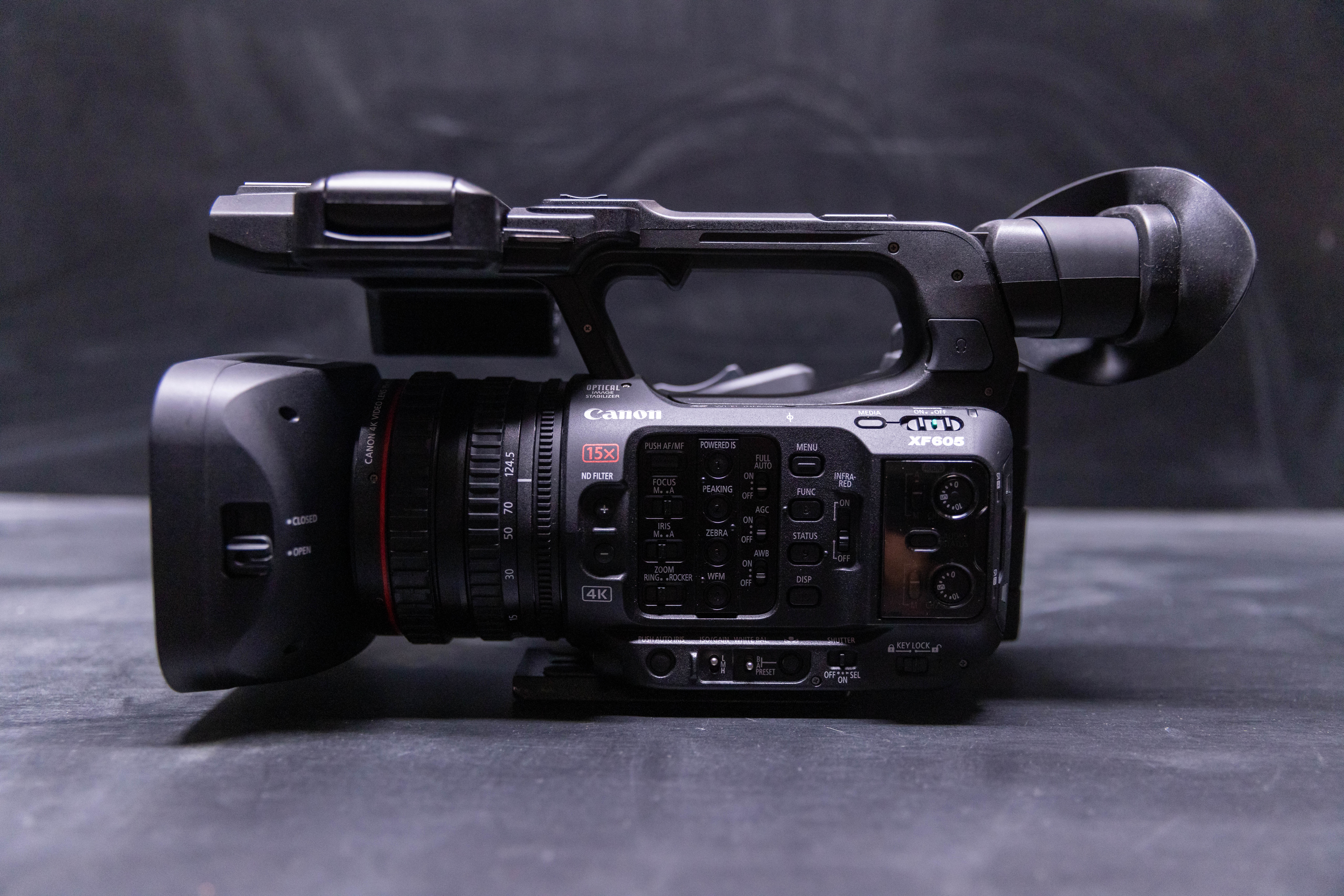 Reviewing The New Canon XF605: A 4K Single-Lens Camcorder