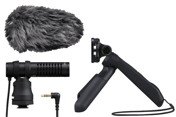 Canon’s new Tripod Grip and Stereo Microphone for vloggers