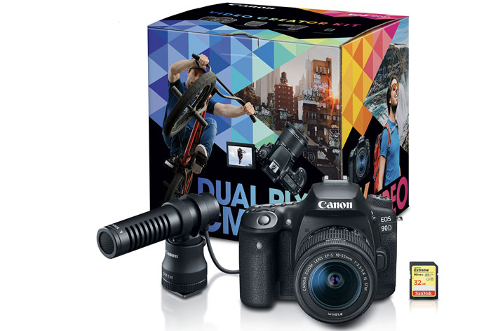 Canon introduces three new content creator kits for vloggers