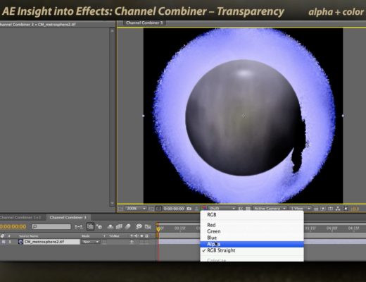 After Effects Channel Combiner