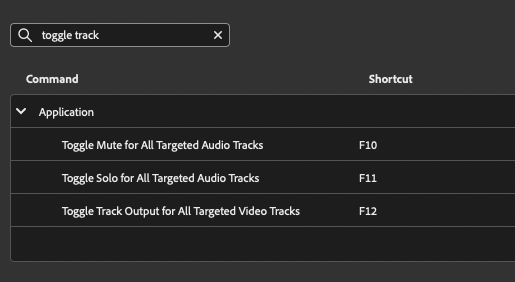 Tool Tip Tuesday for Adobe Premiere Pro: Toggle Visibility/Mute/Solo from the keyboard 7 Tool Tip Tuesday for Adobe Premiere Pro: Toggle Visibility/Mute/Solo from the keyboard 7