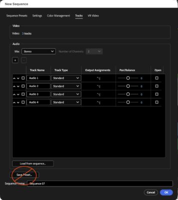 Tool Tip Tuesday for Adobe Premiere Pro: Perfect Sequence Templates (With Track Names That Actually Stick) 20
