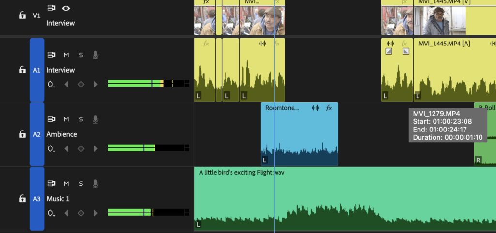Tool Tip Tuesday for Adobe Premiere Pro: Track Meters Without the Mixer 17