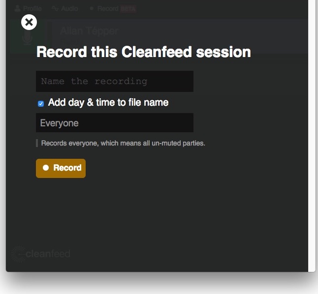 Review: Cleanfeed for remote HQ audio interview recordings: part 1 23