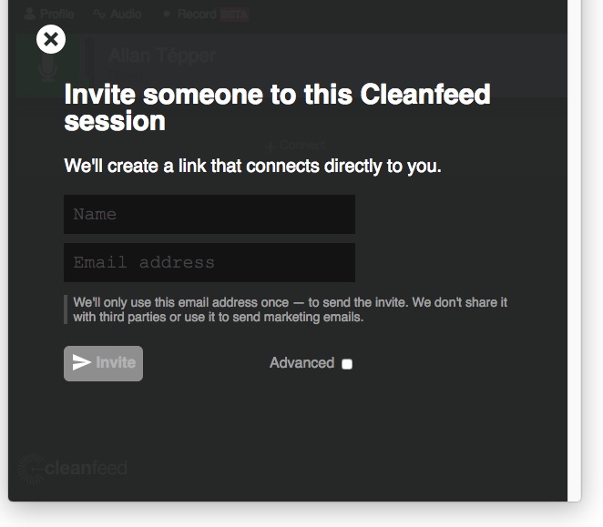 Review: Cleanfeed for remote HQ audio interview recordings: part 1 21