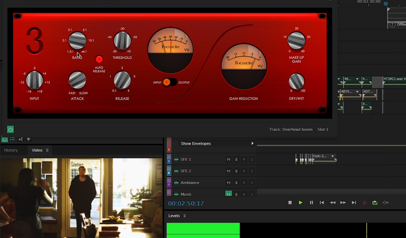 Compression: the editor's secret weapon for taming audio 2