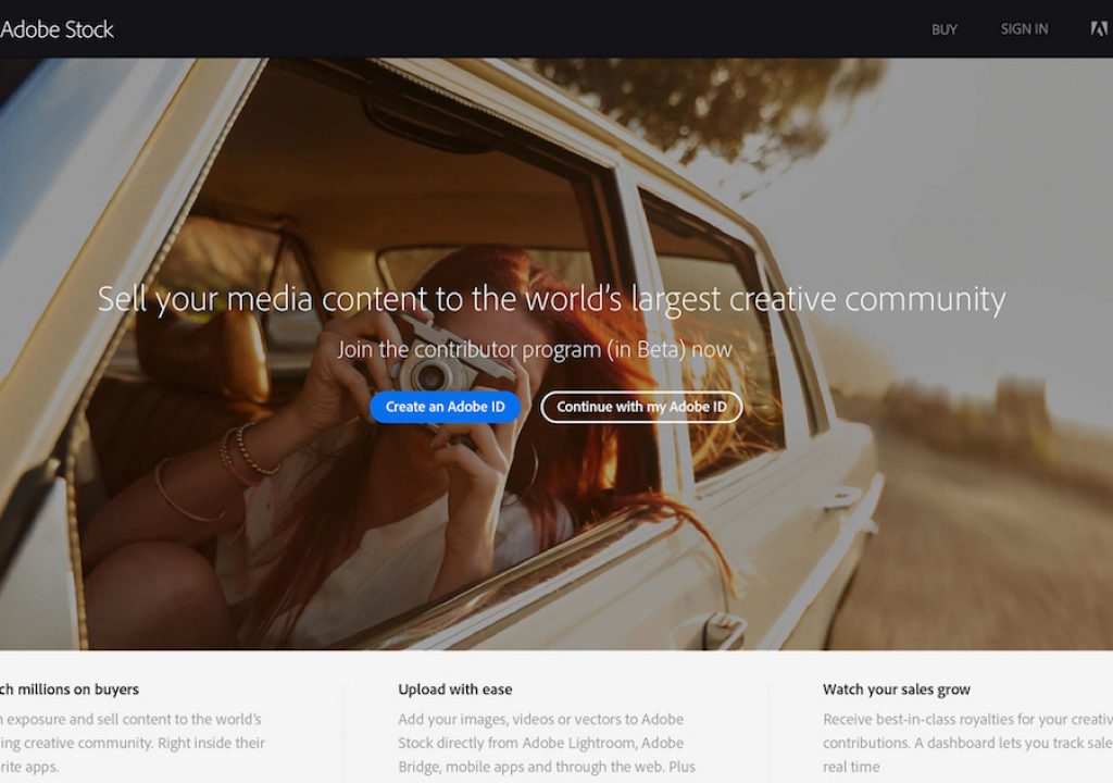 Adobe launches a public beta of their new Adobe Stock Contributor Site 1