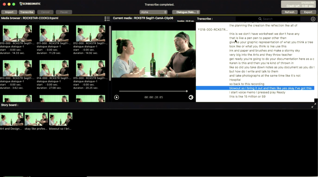 Scribeomatic and Chromatic coming for Final Cut Pro X 1