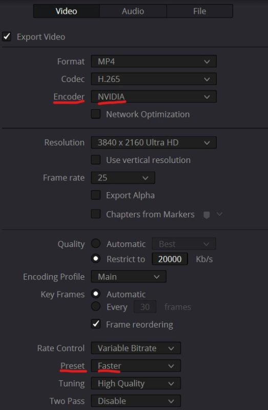 Get blazing fast exports in Davinci Resolve with the Nvidia RTX 4000 series dual encoders 17