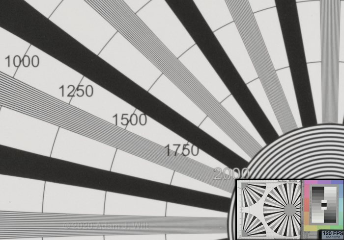 E2-M4 4K resolution chart