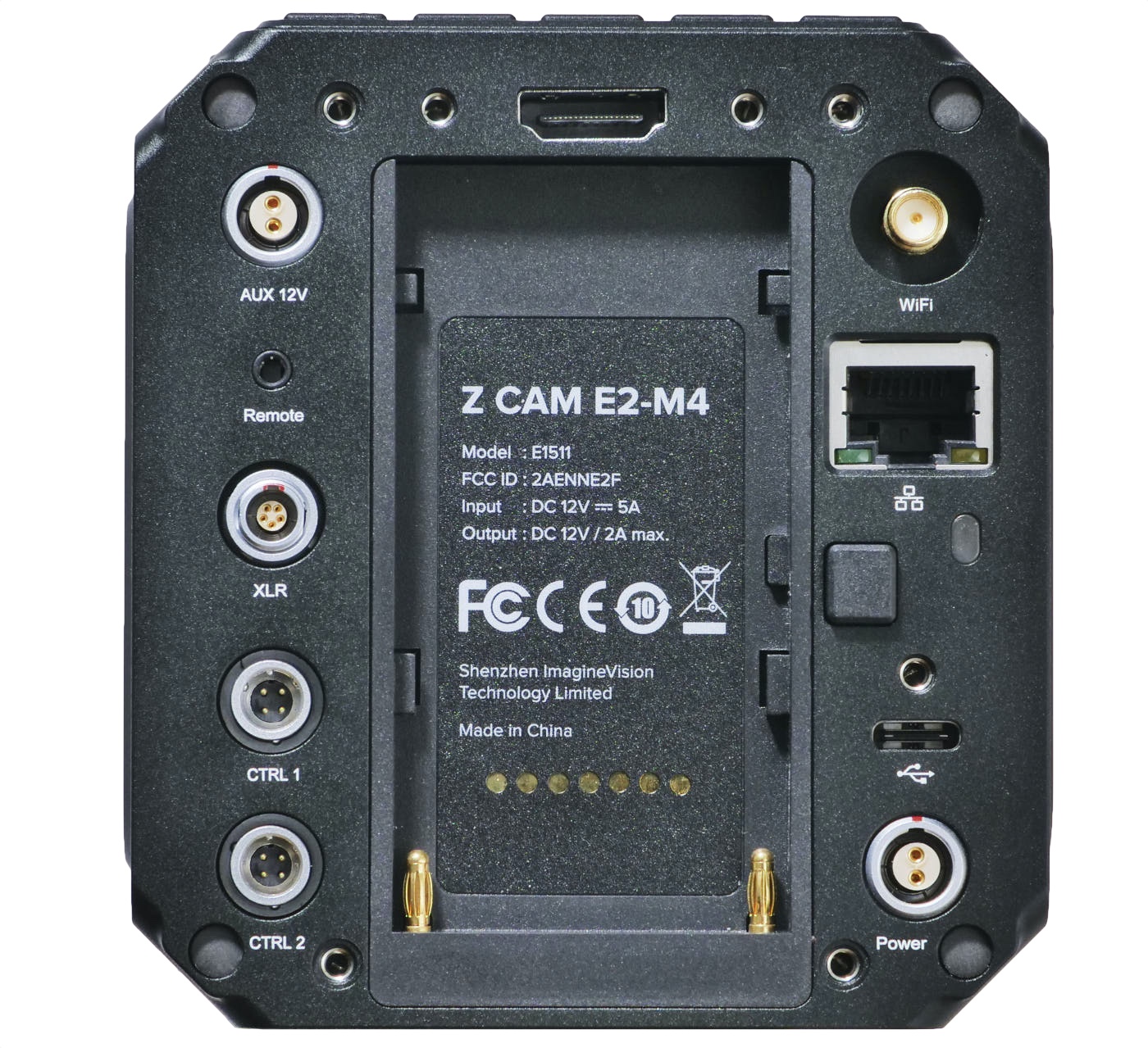 Z Cam E2-M4 back