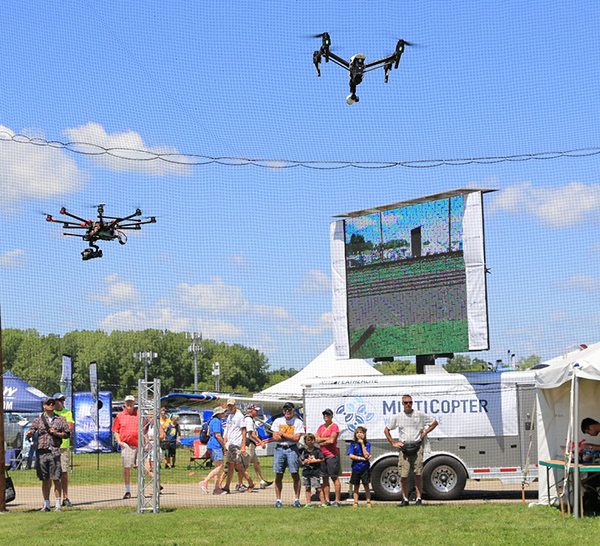 UAVs Debut at World's Largest Air Show 2