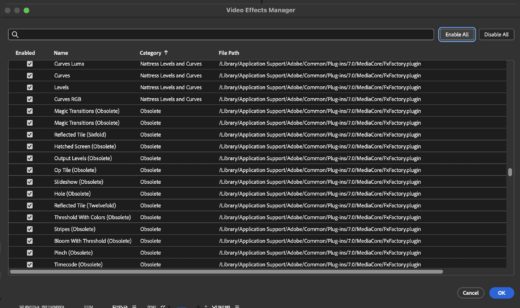 Tool Tip Tuesday for Adobe Premiere Pro: Tame Your Effects Library 12 Tool Tip Tuesday for Adobe Premiere Pro: Tame Your Effects Library 12
