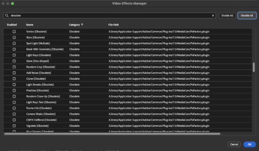 Tool Tip Tuesday for Adobe Premiere Pro: Tame Your Effects Library 13 Tool Tip Tuesday for Adobe Premiere Pro: Tame Your Effects Library 13