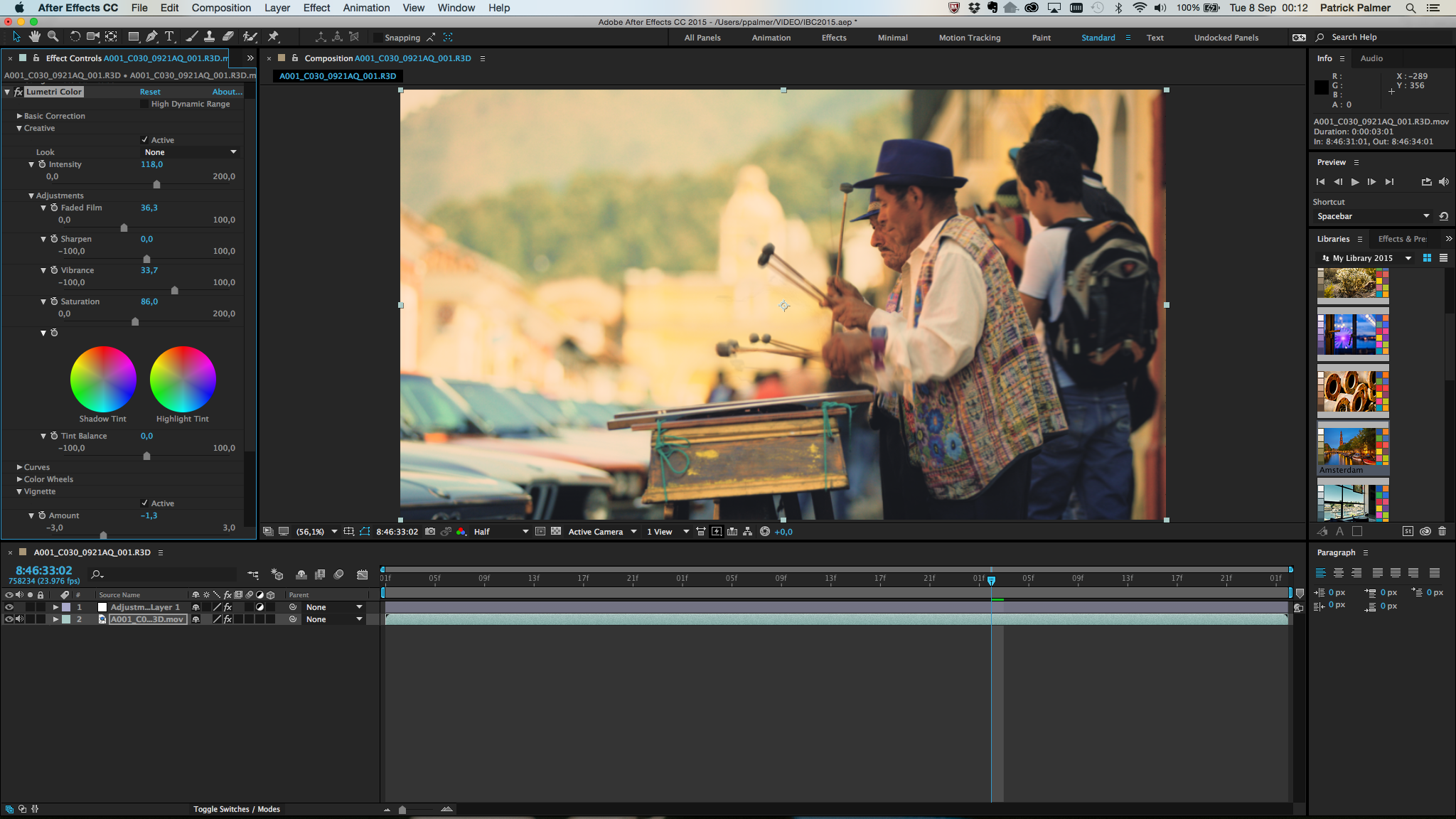 Limetric Color A Closer Look at the Lumetri Color Panel by Patrick Palmer - ProVideo ...