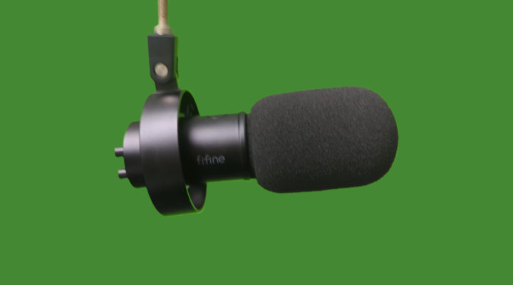Review: FiFine K688 dynamic hybrid studio mic with shockmount and A7WS 1