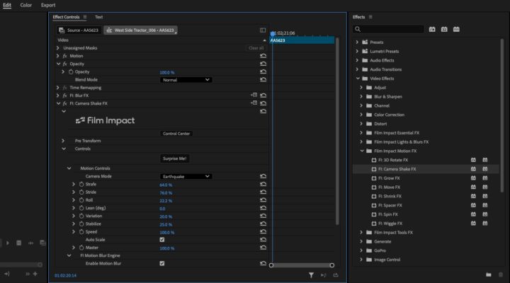 Adobe acquires Film Impact, brings it Premiere Pro 25.5 1