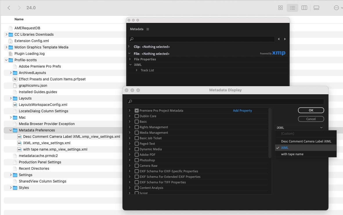 How to move your Adobe Premiere Pro keyboard shortcuts and user settings, most all of them 12