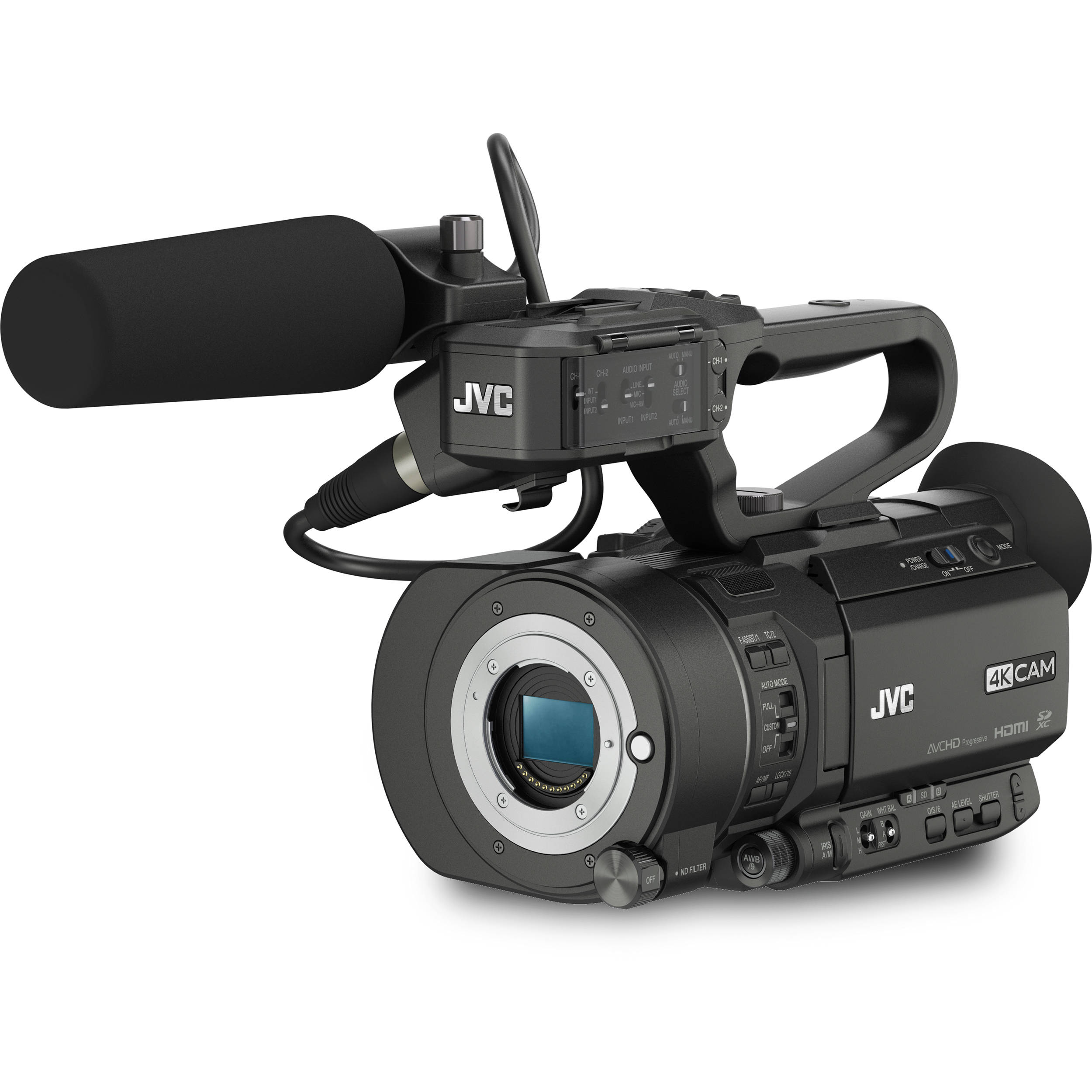 JVC GY-LS300 adds 4:2:2 internal 4K recording 1