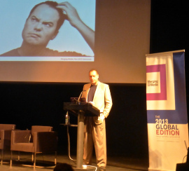 State of Play: The Multiplatform Transmedia Industry 28 Gary scratches his head - photo by Rosemary Keevil