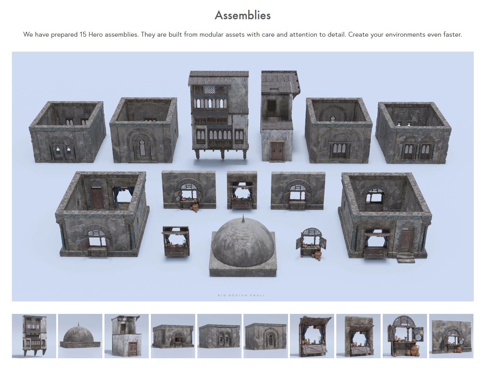 It's 2026 and my Unreal Engine 5 learning continues. 5 Grand Bazaar Pack B/M/S