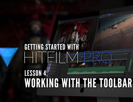 Working with HitFilm Pro's Toolbar Part 1