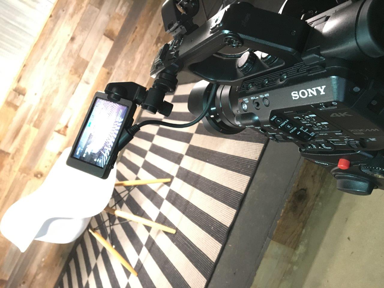 FS7 preparing for a shoot