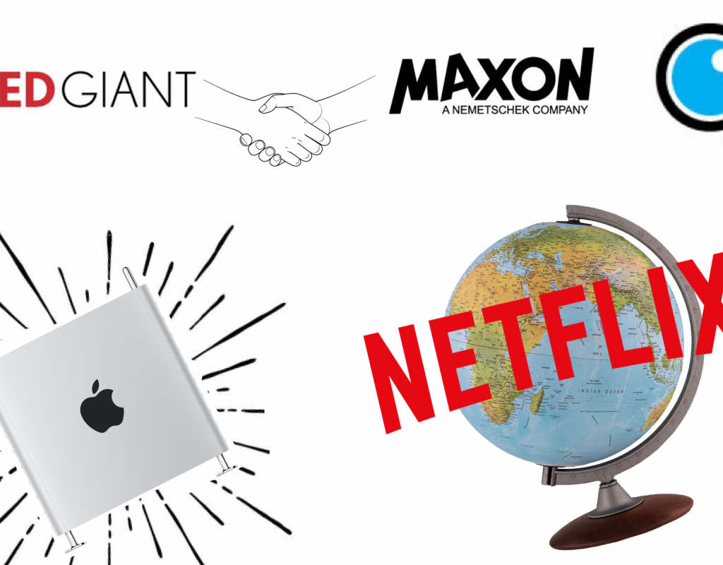 PVC Podcast Mac Pro, Red Giant merges with Maxon, Netflix international expansion