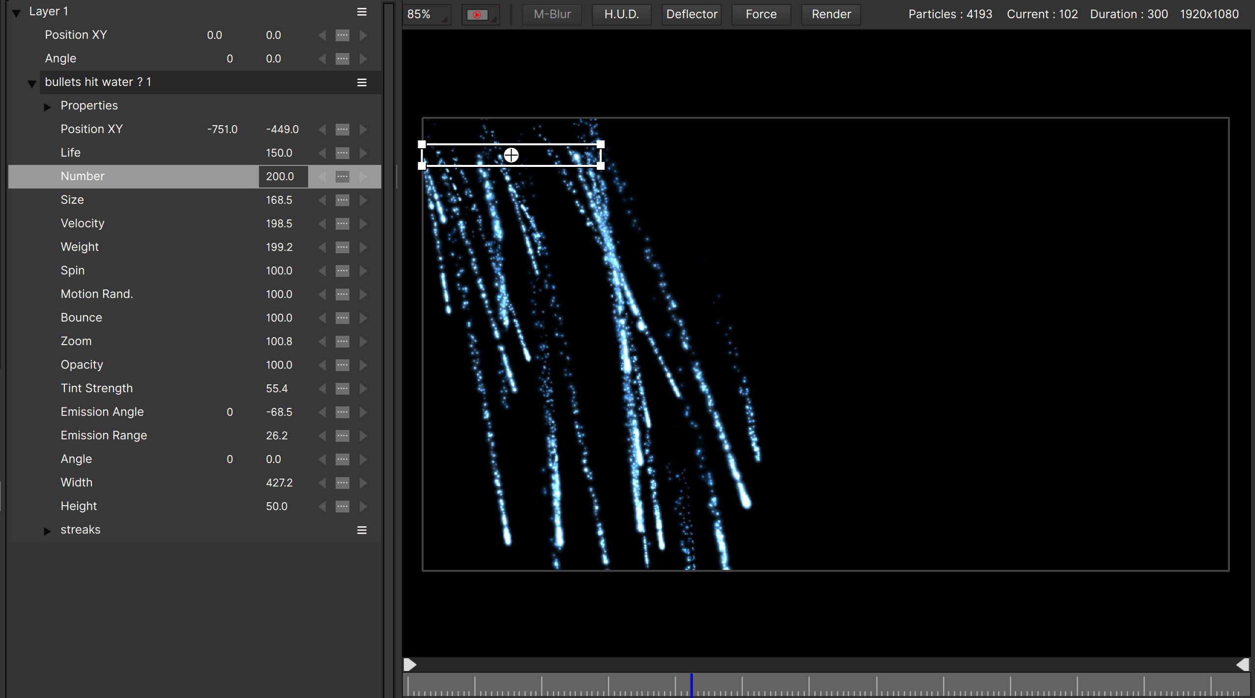 BFX Particle Illusion Deflectors