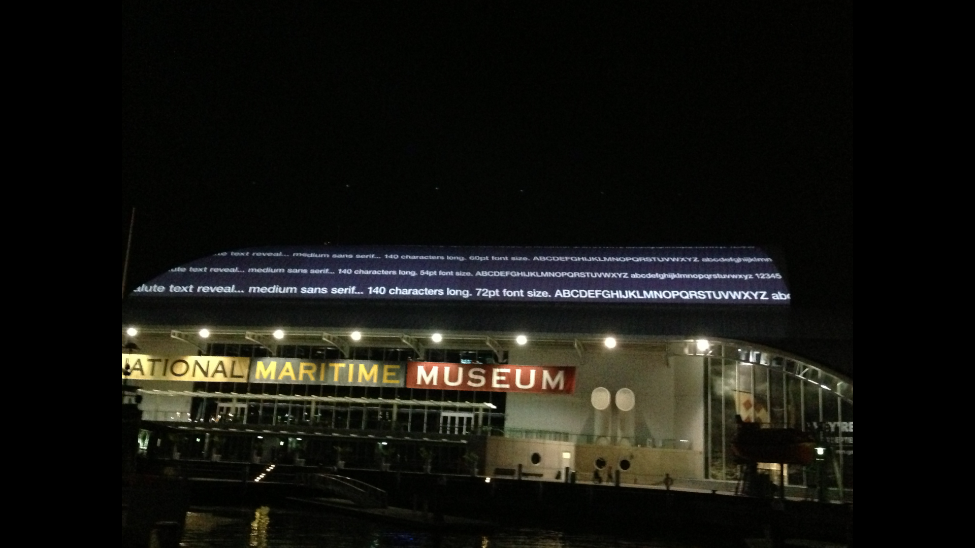 Building Projections - Preview & Testing 54 Imagination RAN 018