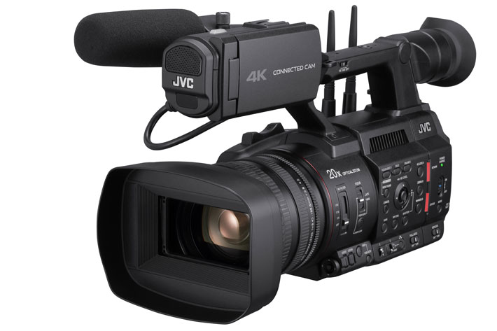 JVC shows CONNECTED CAM STUDIO at CES 2020 and ships new 500 series 9