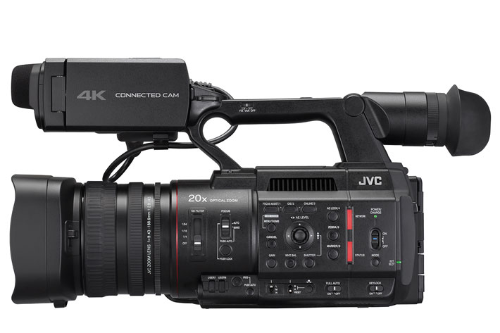 JVC shows CONNECTED CAM STUDIO at CES 2020 and ships new 500 series 8