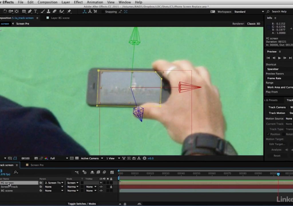 Free After Effects video tutorial: Effectively track motion 1