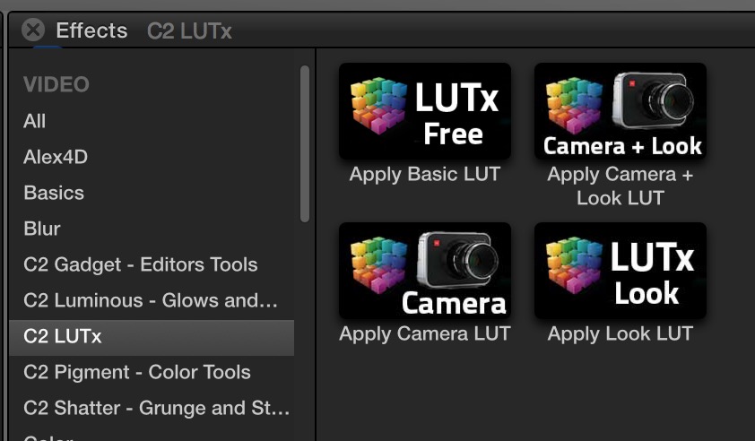 LUTx is the latest CoreMelt tool to hit Final Cut Pro X.