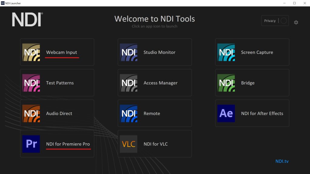 Using NDI Tools with Premiere Pro for Zoom review meetings 8