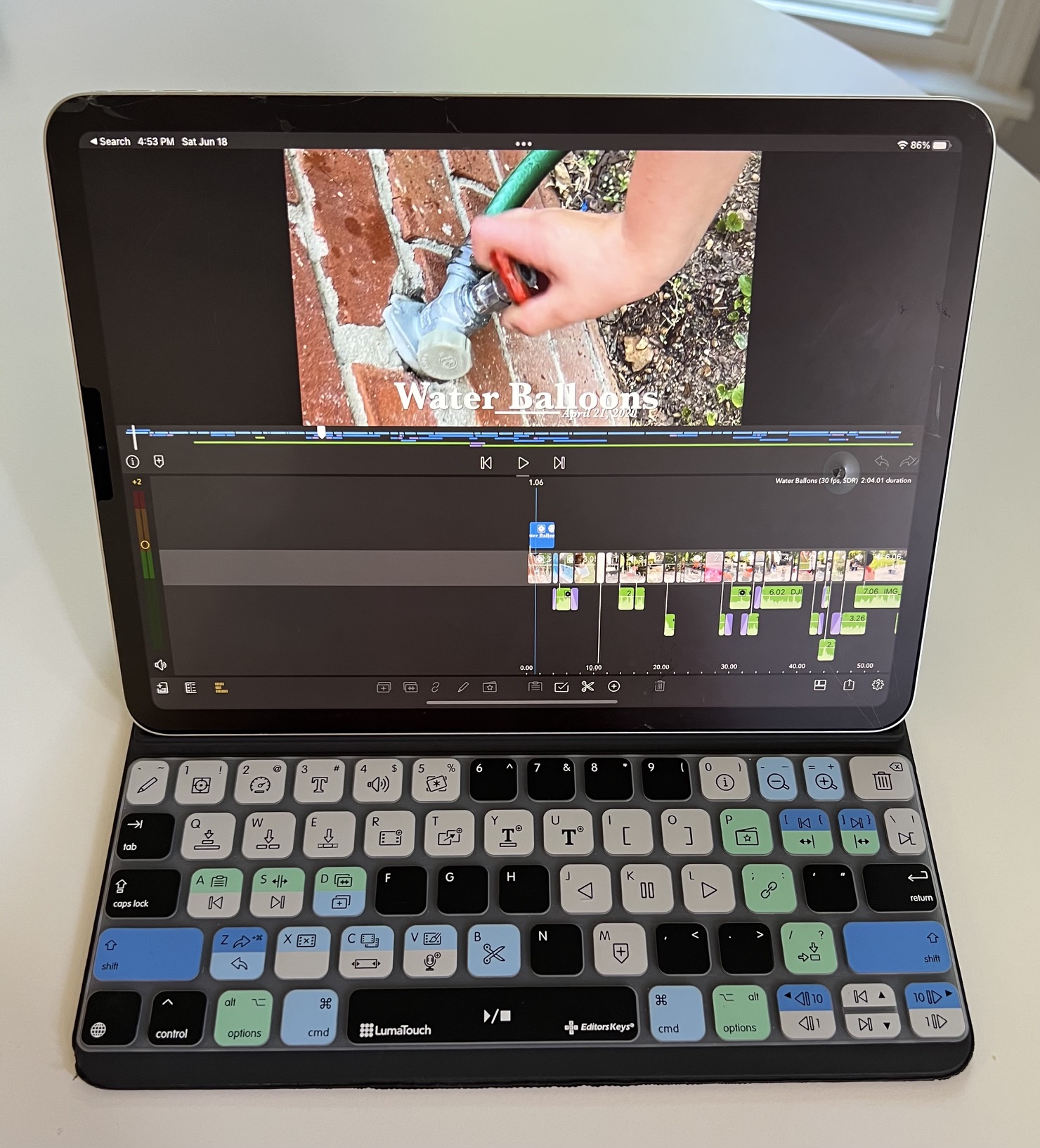 Review - LumaFusion iOS video editor (okay maybe more a mini review) 11