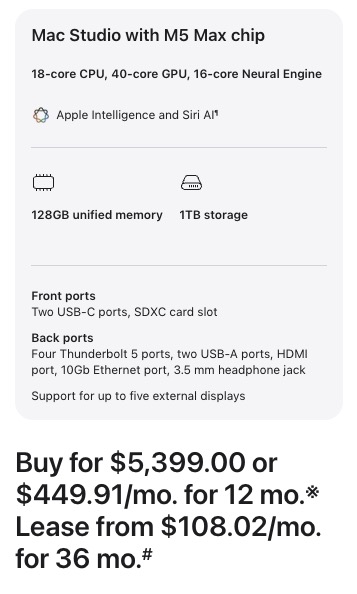 Review: Mac Studio M5 Ultra for video editors - part 1 55 Review: Mac Studio M5 Ultra for video editors - part 1 55