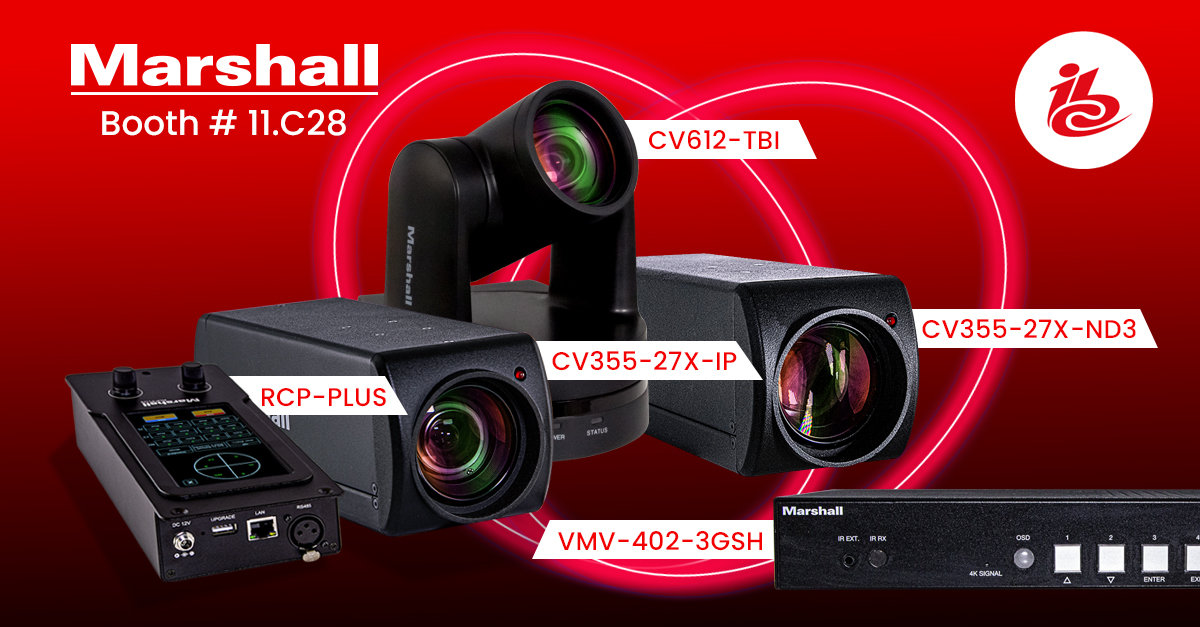 IBC2025: Marshall Electronics to show new product offerings