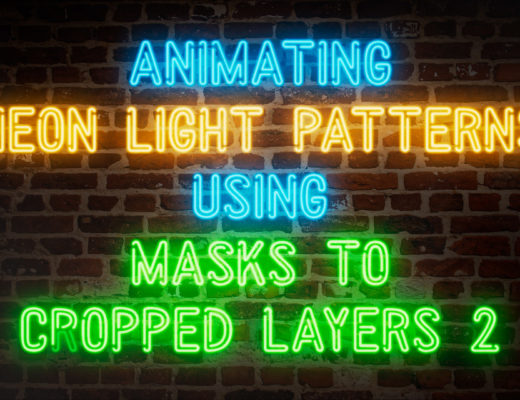 After Effects: How to animate flashing neon light patterns 47
