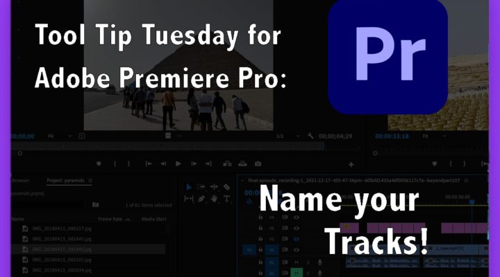 Title: Adobe Premiere Pro Name your Tracks!