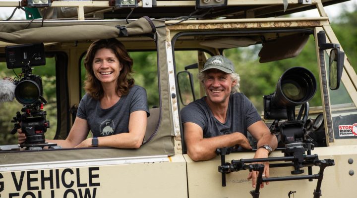 Noa Koefler and Hannes Lochner: a passion for wildlife